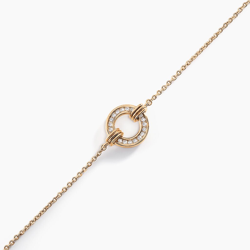 Bracelet Philine Plaqué Or Doré Oxyde De Zirconium - Bracelets Femme | Histoire d’Or