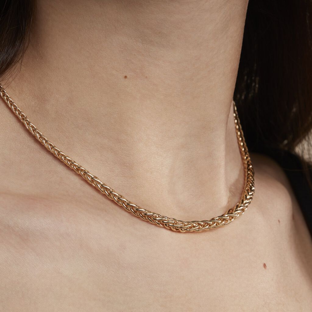 Collier Jany Danilo Maille Palmier Or Jaune - Chaines Femme | Histoire d’Or