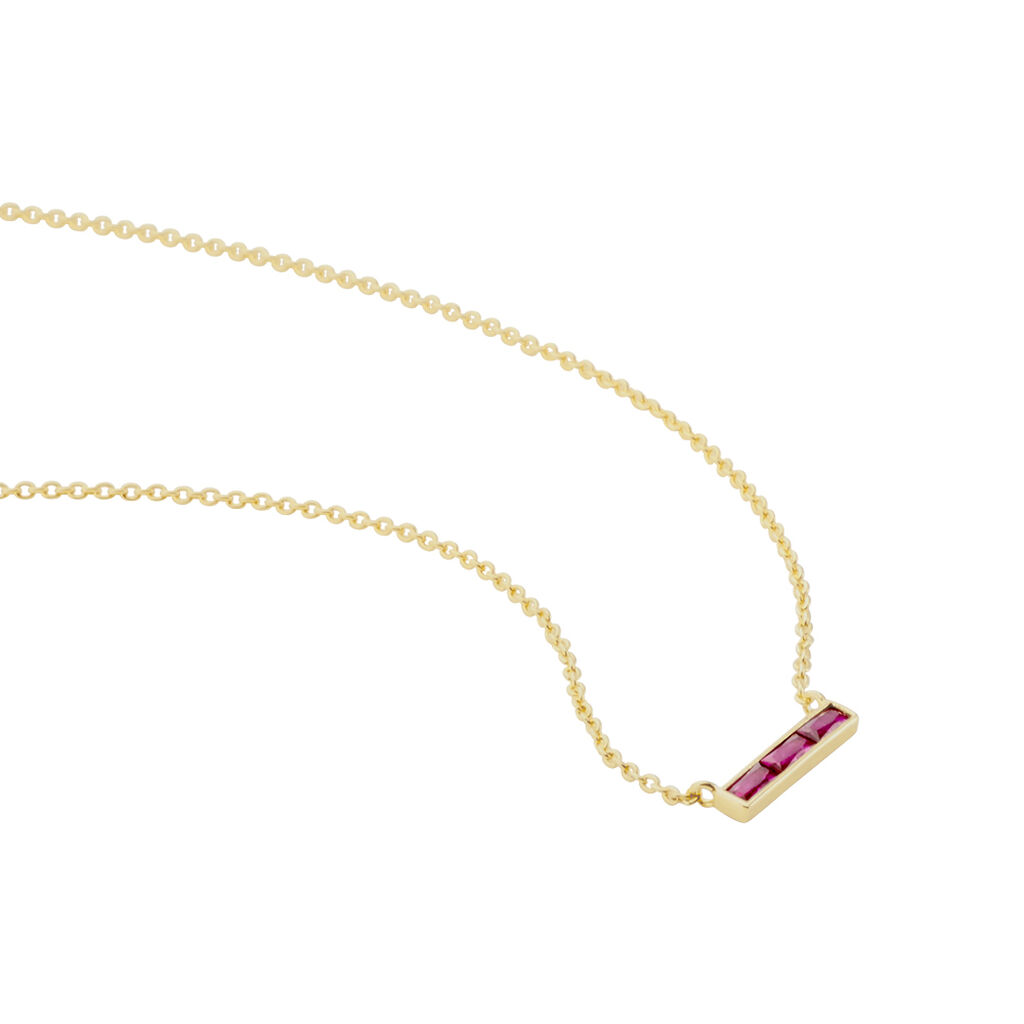 Collier Plaqué Or Linnert Spinelles - Colliers Femme | Histoire d’Or