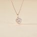 Collier Calvi Argent Rose Oxyde De Zirconium - Colliers fantaisie Femme | Histoire d’Or