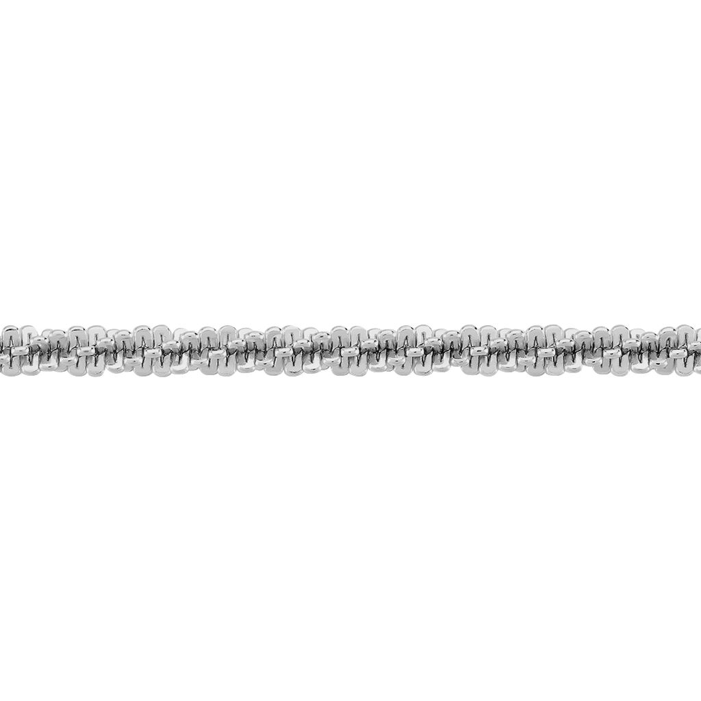 Collier Shaynisae Argent Blanc