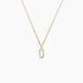 Collier Jazz Acier Jaune Nacre - Colliers fantaisie Femme | Histoire d’Or