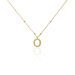 Collier Plaqué Or Jaune Lettra - Colliers fantaisie Femme | Histoire d’Or