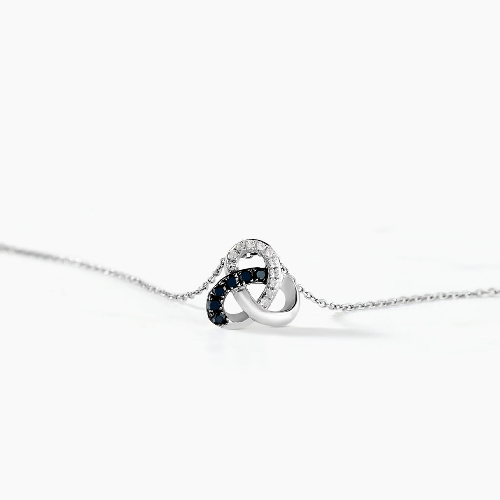 Collier Constellation Or Blanc Diamant - Colliers Femme | Histoire d&rsquo;Or