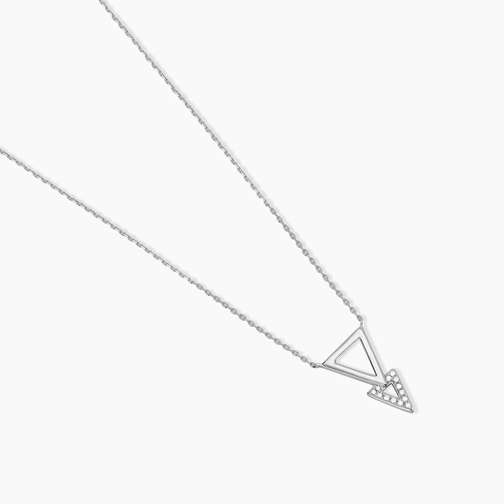 Collier Joy Or Blanc Diamant - Colliers Femme | Histoire d&rsquo;Or