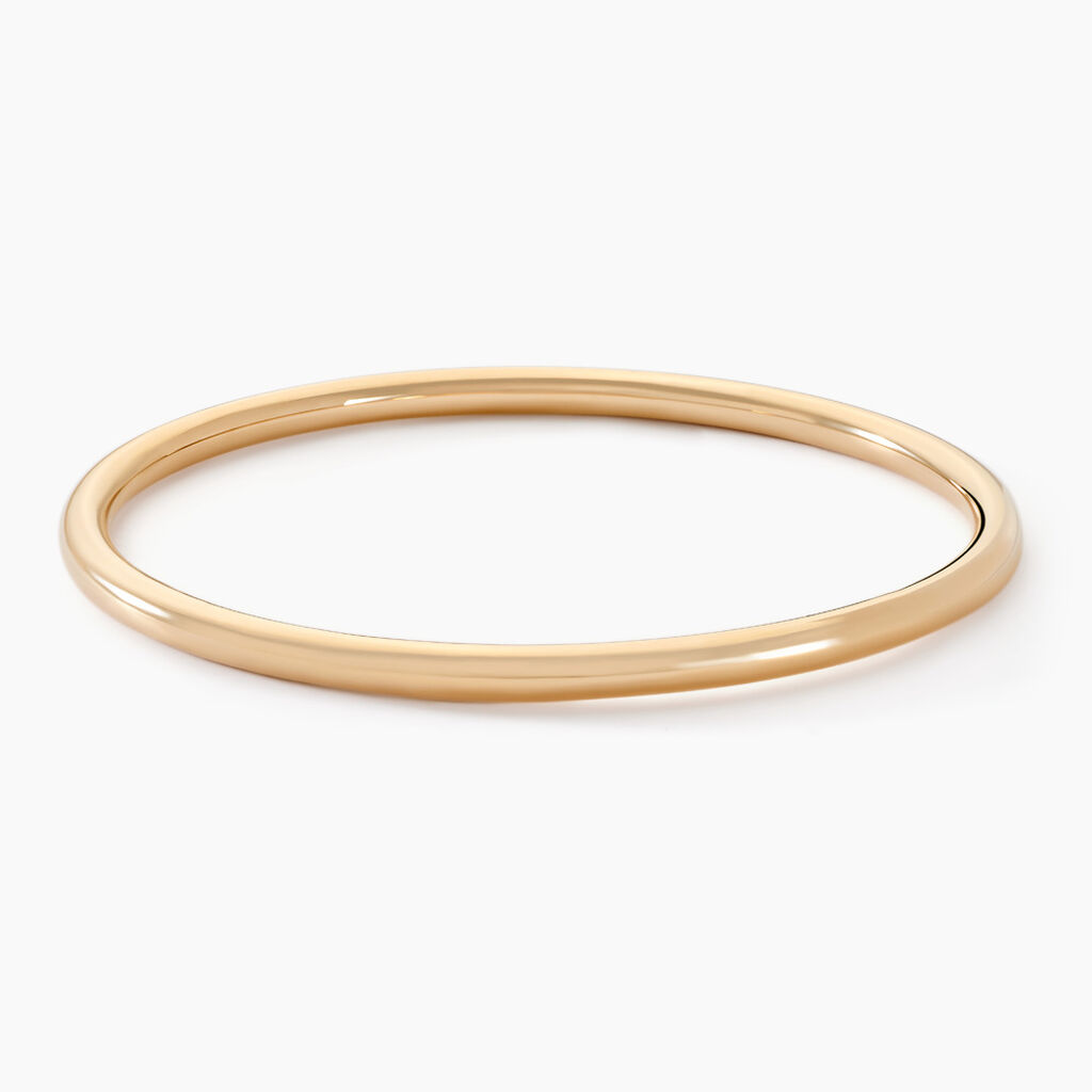 Bracelet Jonc Louliaae Plaqu&eacute; Or Jaune - Bracelets joncs Femme | Histoire d&rsquo;Or