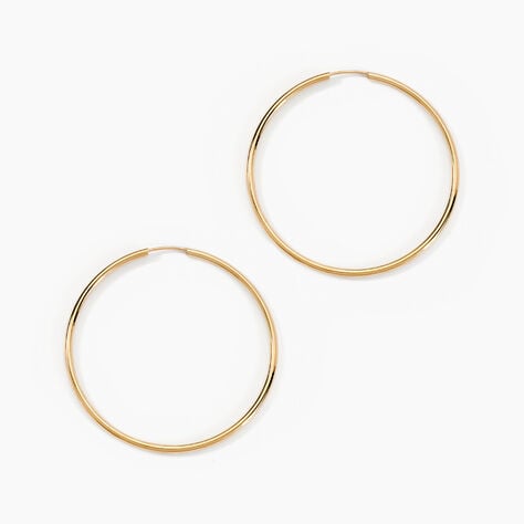 Créoles Valencina Or Jaune - Boucles d'oreilles créoles Femme | Histoire d’Or