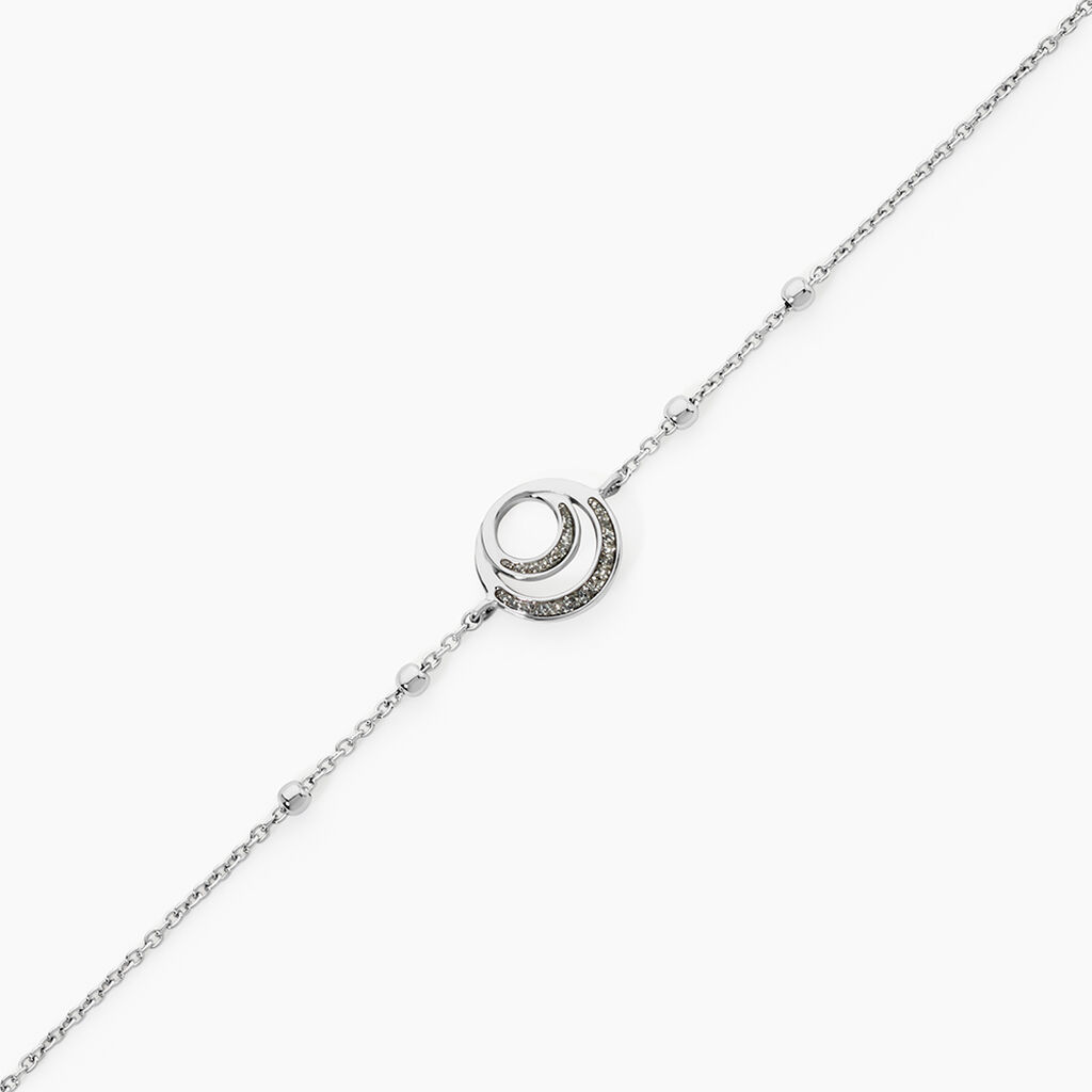 Bracelet Argent Vibien Glitter - Bracelets Femme | Histoire d&rsquo;Or