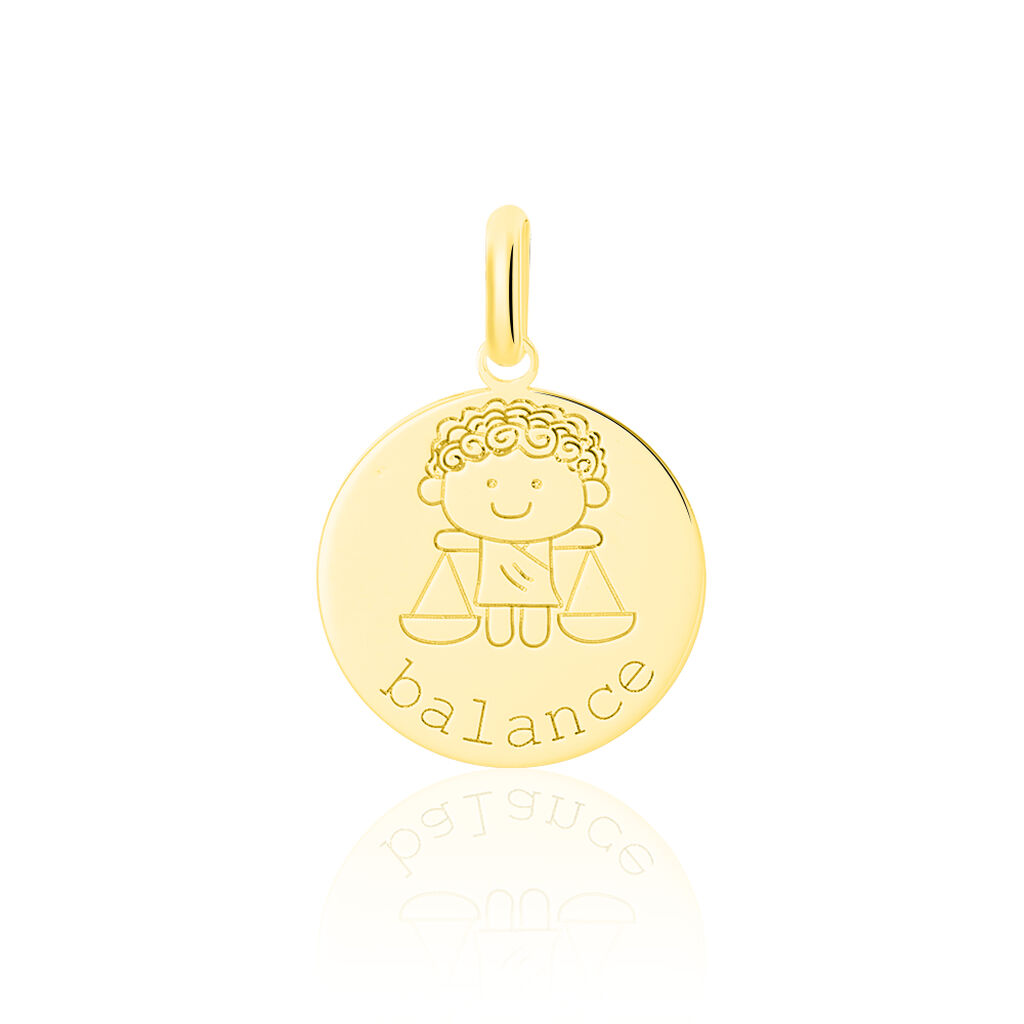 Pendentif Jannila Zodiaque Or Jaune - Cadeaux de naissance Enfant | Histoire d’Or