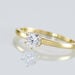 Bague Solitaire Natalia Or Jaune Diamant Synthetique - Bagues solitaires Femme | Histoire d’Or