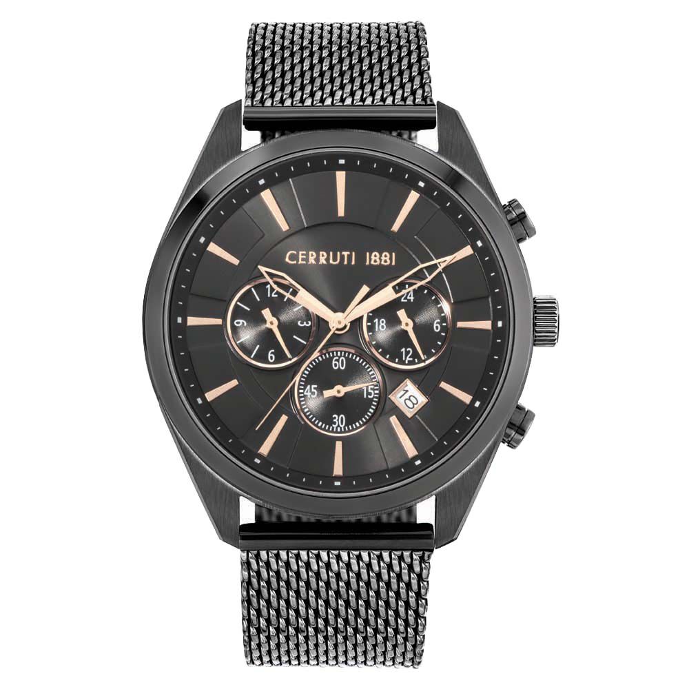 Montres tendances Cerruti Bracelet Noir Histoire d Or