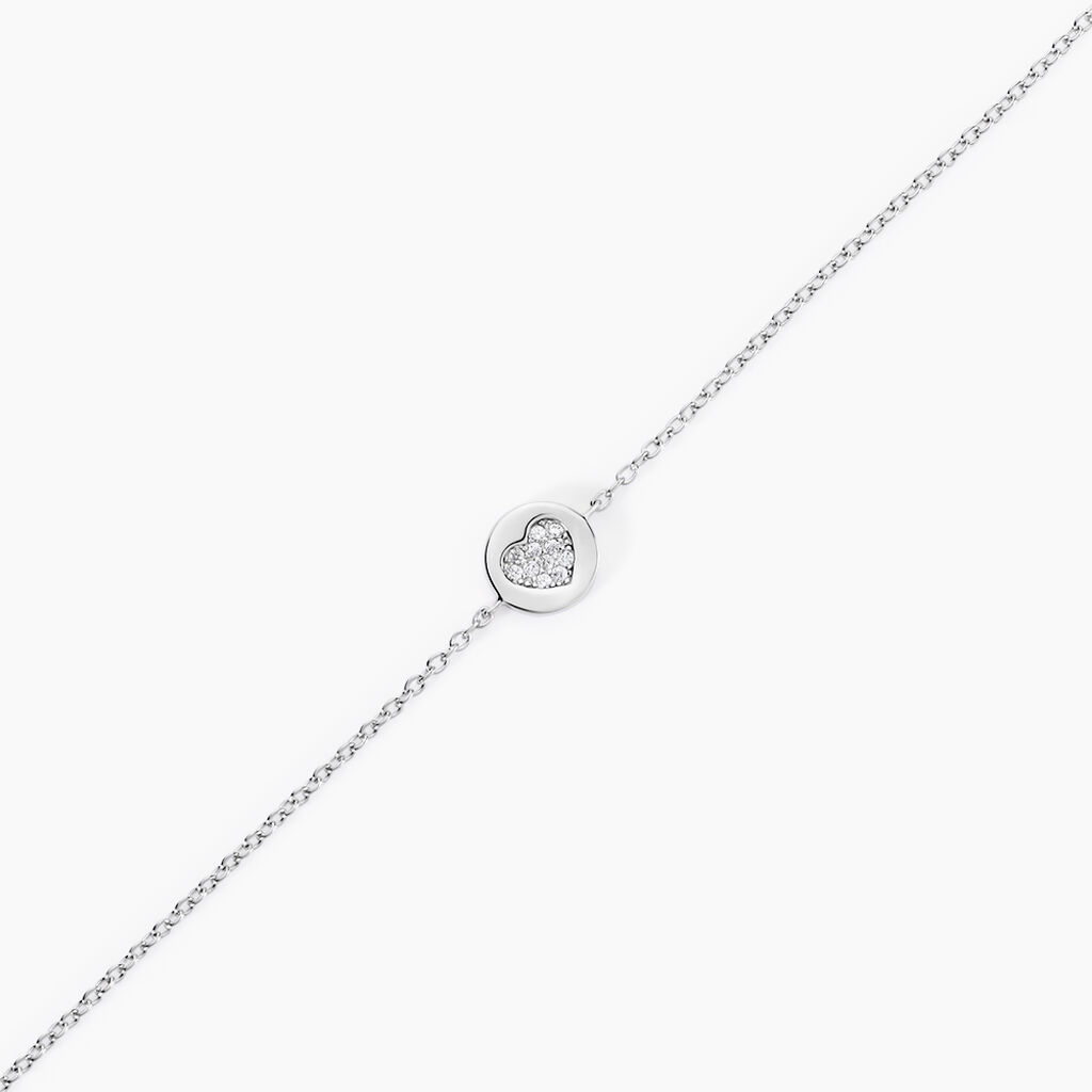 Bracelet Argent Chaker Oxydes De Zirconium - Bracelets Femme | Histoire d’Or