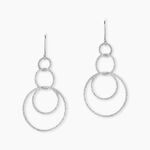 Boucles D'oreilles Pendantes Flaura Argent Blanc - Boucles d'oreilles fantaisie Femme | Histoire d&rsquo;Or