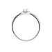 Bague Solitaire Hemera Or Blanc Diamant - Bagues solitaires Femme | Histoire d’Or
