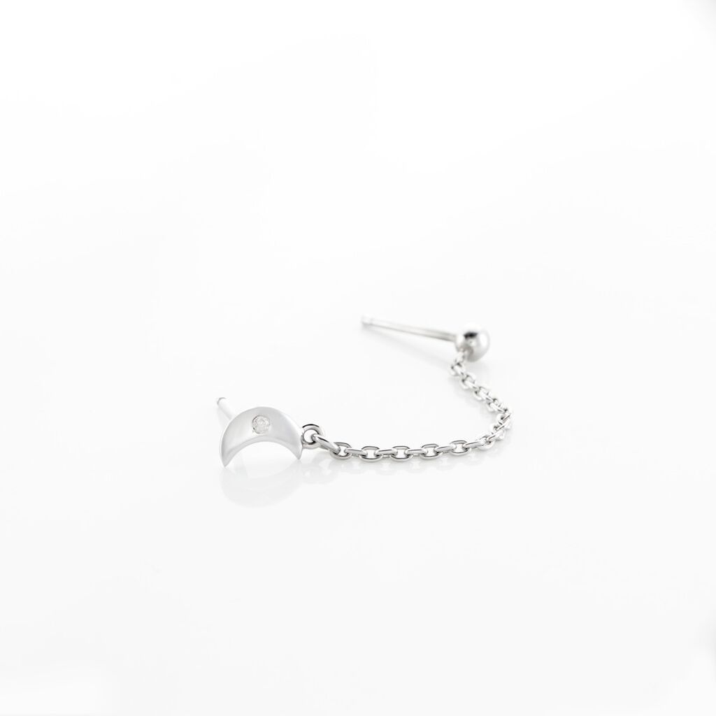 Bijou D'oreille Unitaire Argent Remigio - Boucles d'oreilles fantaisie Femme | Histoire d’Or