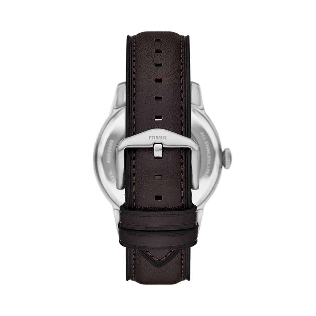 Montre Fossil Townsman Automatic Cr&egrave;me - F&ecirc;te des p&egrave;res Homme | Histoire d&rsquo;Or