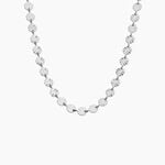 Collier Nikolett Acier Blanc - Colliers fantaisie Femme | Histoire d&rsquo;Or
