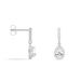 Boucles D'oreilles Pendantes Briony Argent Blanc Oxyde De Zirconium - Boucles d'oreilles fantaisie Femme | Histoire d’Or