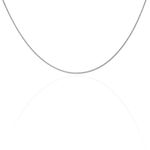 Cha&icirc;ne Imad Maille Gourmette Or Blanc - Chaines Famille | Histoire d&rsquo;Or