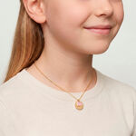 Collier Cleomelia Pastille Or Jaune - Cadeaux de naissance Enfant | Histoire d&rsquo;Or