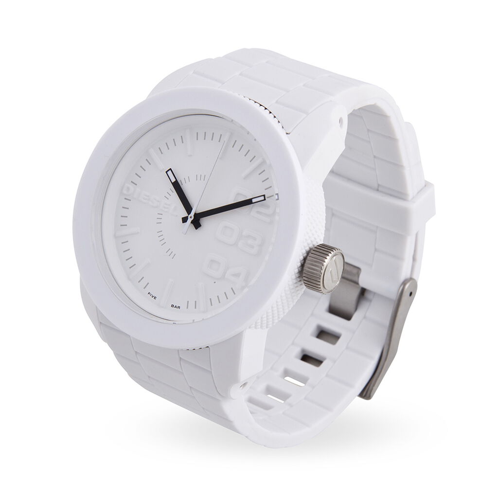 Montre Diesel Franchise Blanc - Id&eacute;es cadeaux Homme | Histoire d&rsquo;Or