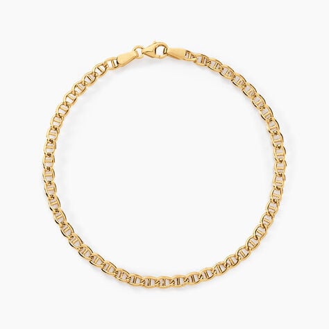 Bracelet Or Jaune Capucin Maille Marine - Bracelets chaîne Femme | Histoire d’Or