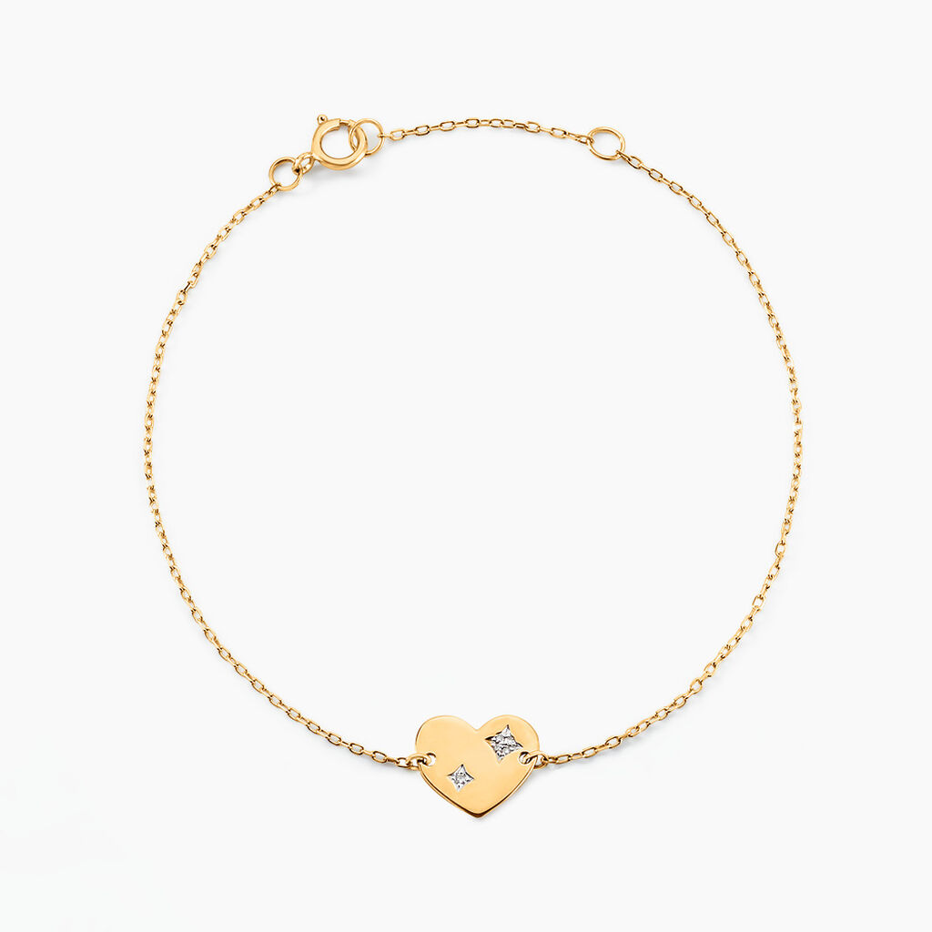 Bracelet Headley Or Jaune Diamant - Bracelets Femme | Histoire d’Or