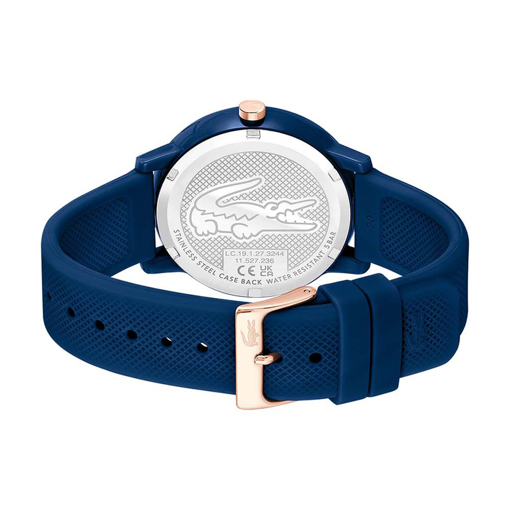 Montre Lacoste12.12 Bleu - F&ecirc;te des p&egrave;res Homme | Histoire d&rsquo;Or