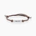 Bracelet Todd Acier Blanc - Bracelets cordon Homme | Histoire d’Or