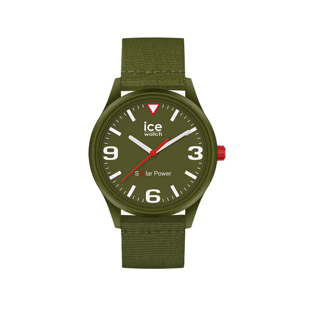 Montre Ice Watch Solar Power Kaki - Montres Famille | Histoire d’Or