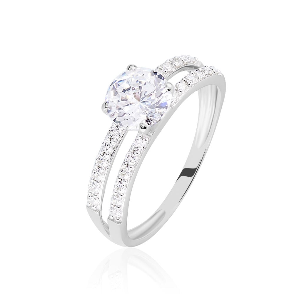 Bague or oxyde de zirconium clearance