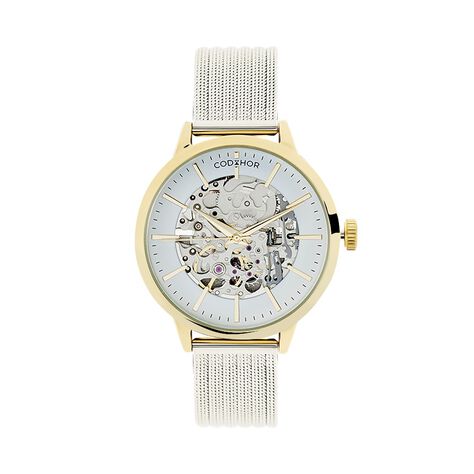 Montre Codhor Louise Blanc - Montres Femme | Histoire d’Or