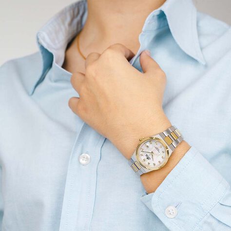 Montre Lotus Freedom Collection Nacre Blanche - Montres Femme | Histoire d’Or