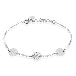 Bracelet Almira Argent Blanc - Bracelets fantaisie Femme | Histoire d’Or
