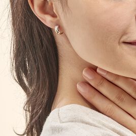 Créoles Igora Or Tricolore - Boucles d'oreilles créoles Femme | Histoire d’Or