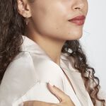 Boucles D'oreilles Pendantes Or Jaune Guda Oxyde De Zirconium - Boucles d'oreilles pendantes Femme | Histoire d&rsquo;Or