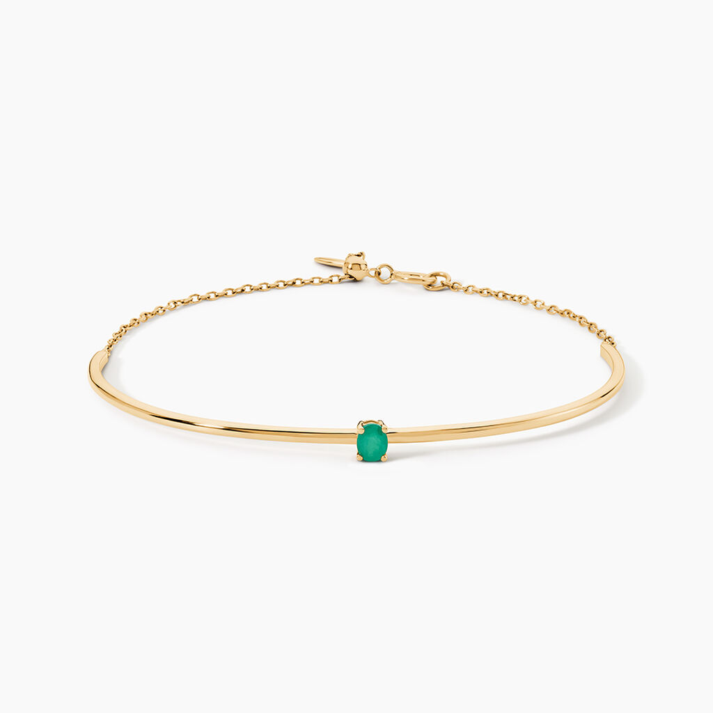 Bracelet Heritage Or Jaune Emeraude - Bracelets Femme | Histoire d&rsquo;Or