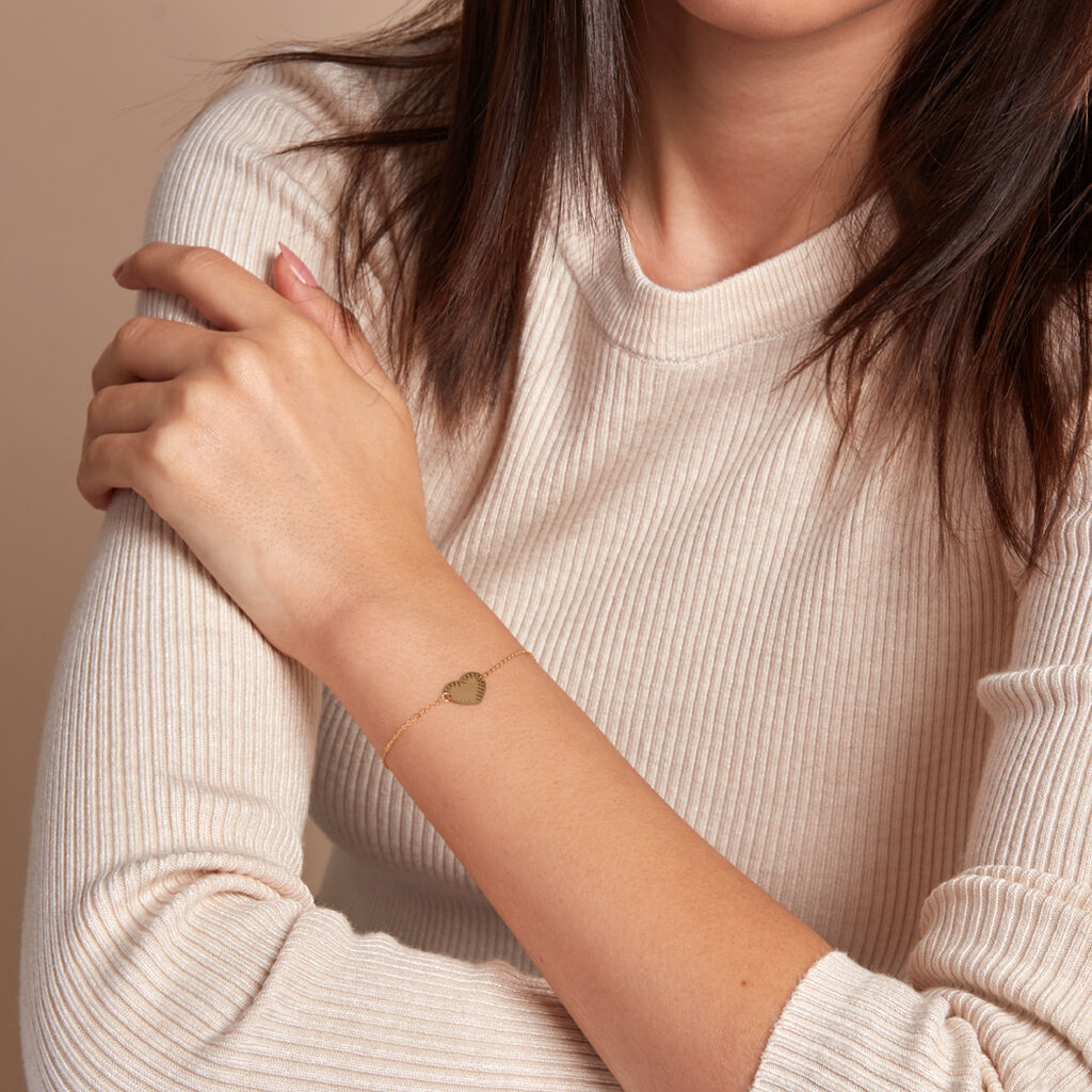 Bracelet Lagina Or Jaune - Bracelets Naissance Femme | Histoire d’Or