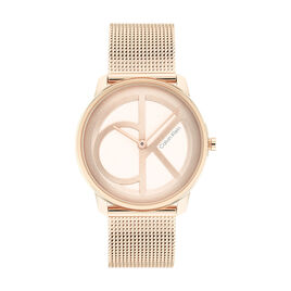 Montre Calvin Klein Iconic Mesh Rose - Montres Femme | Histoire d’Or