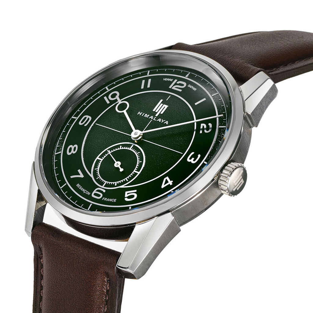 Montre Lip Himalaya 40 Vert - Montres Homme | Histoire d&rsquo;Or