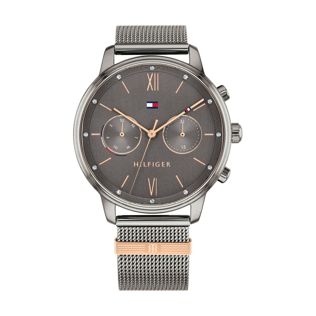 Montre Tommy Hilfiger Gris - Montres Femme | Histoire d’Or