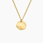Collier Hassana Acier Jaune - Bijoux sans pierre Femme | Histoire d&rsquo;Or