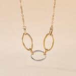 Collier Lucia Or Bicolore - Colliers Femme | Histoire d&rsquo;Or
