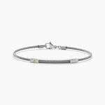 Bracelet Royan Acier Bicolore - Bracelets Homme | Histoire d&rsquo;Or