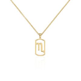 Collier Plaqué Or Prospero - Colliers Zodiaque Homme | Histoire d’Or