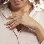 Bague Solitaire Crista Or Jauneamethyste Et Oxyde - Bagues solitaires Femme | Histoire d&rsquo;Or