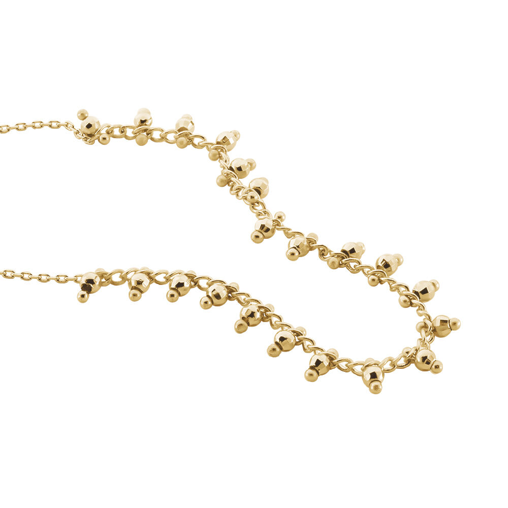 Collier fantaisie or clearance