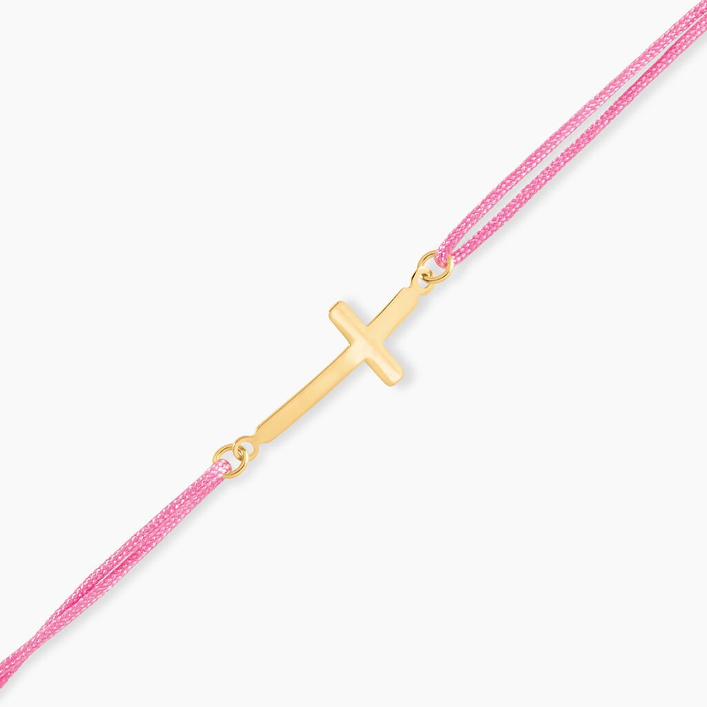 Bracelet Crosia Or Jaune - Bracelets Communion Femme | Histoire d&rsquo;Or