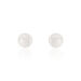 Bijoux D'oreilles Venissia Argent Blanc Céramique - Boucles d'oreilles fantaisie Femme | Histoire d’Or