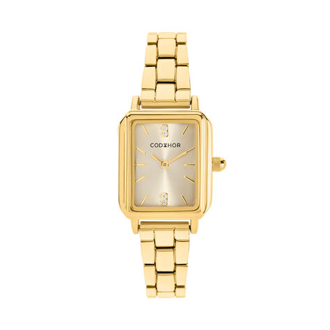 Montre Codhor Eleonia 2 Dor&eacute; - Montres Femme | Histoire d&rsquo;Or